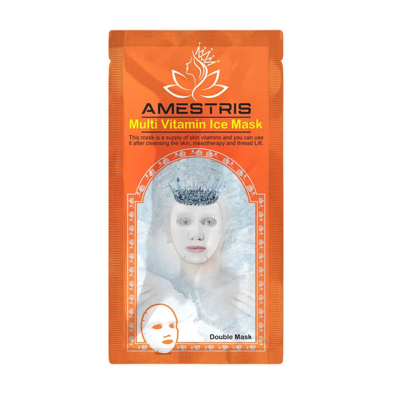 ماسک صورت آمستریس مدل مولتی ویتامین وزن 25 گرم بسته دو عددی