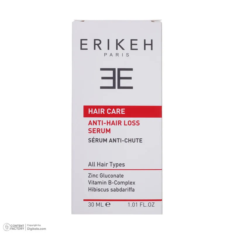 سرم مو اریکه مدل ضد ریزش مناسب انواع مو حجم 30 میلی لیتر - تصویر 5