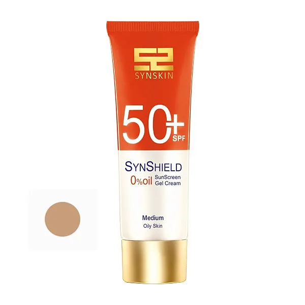 ژل ضد آفتاب رنگی ساین اسکین SPF 50 مدل M ‌مناسب پوست‌های چرب حجم 50 میلی لیتر به همراه کرم ژل ضد آفتاب آقایان مدل ساین شیلد - تصویر 2