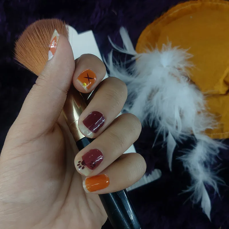 استیکر طراحی ناخن مدل ژله ای طرح فاکس - تصویر 6