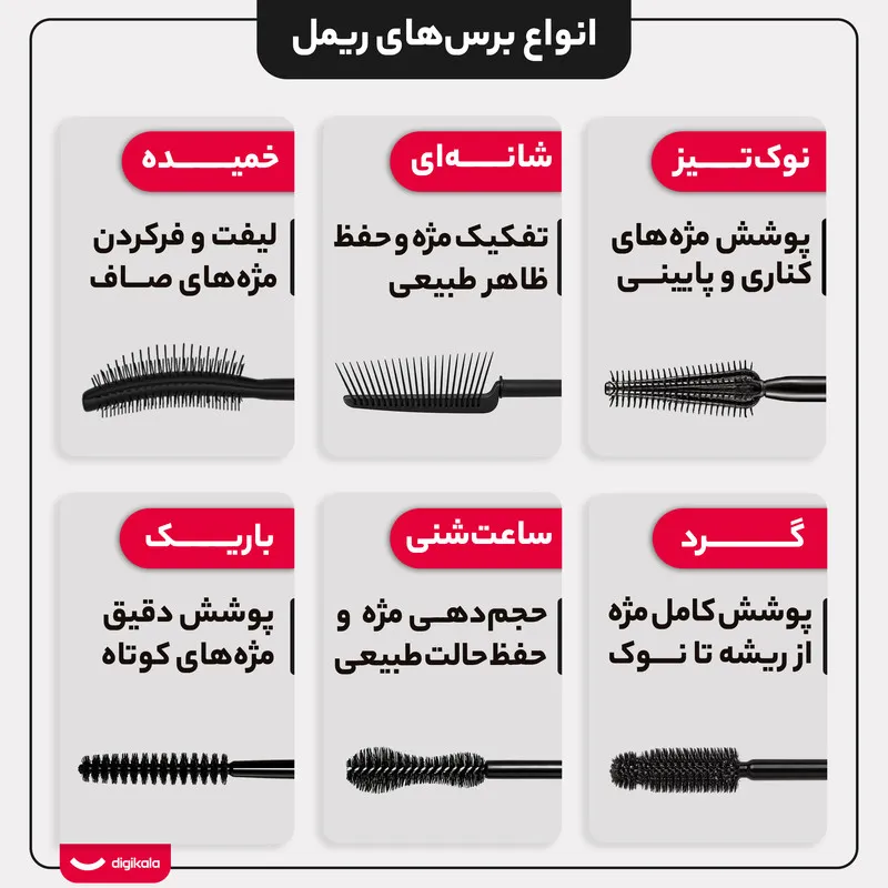 ریمل حجم دهنده لاکچری کوین مدل x2 - تصویر 3