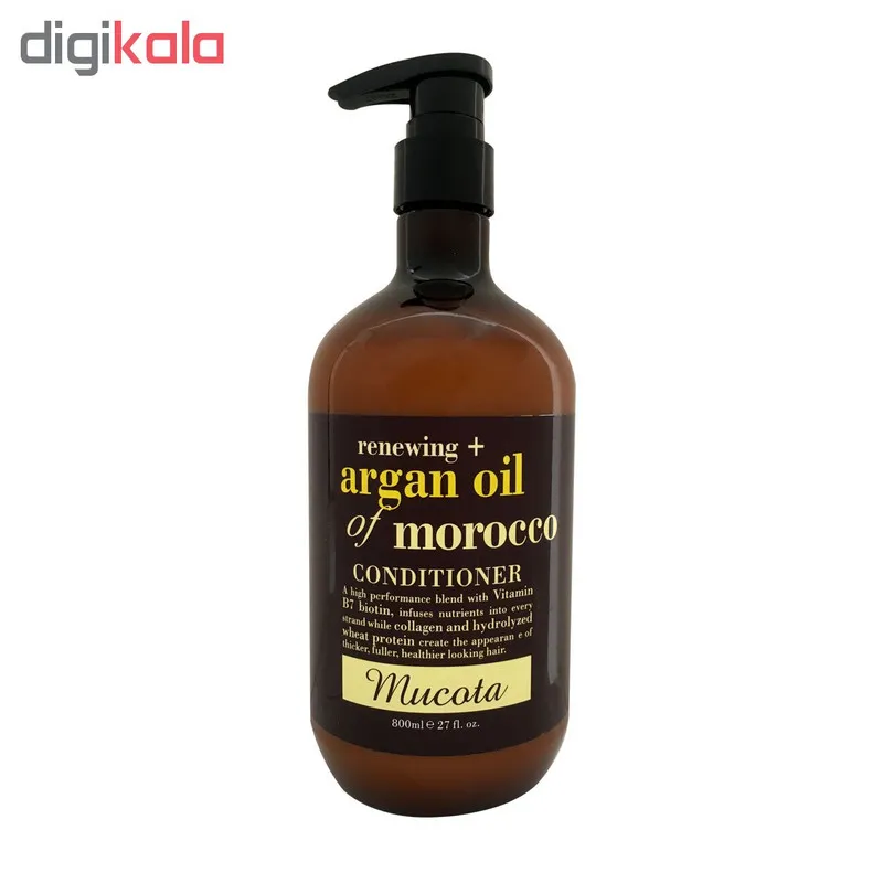 نرم کننده مو موکاتا مدل Argan Oil حجم 800 میلی لیتر - تصویر 2