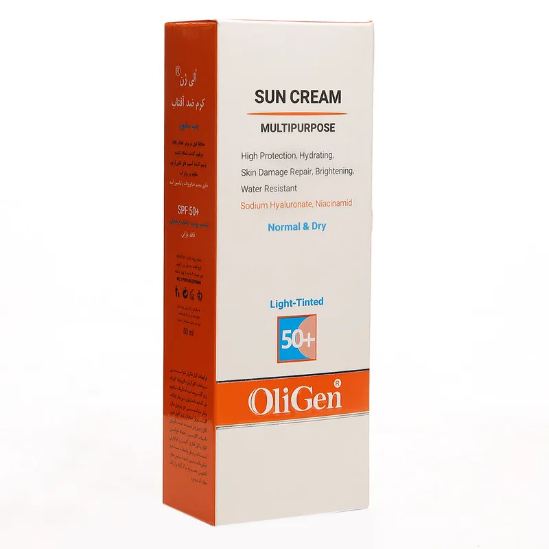 کرم ضد آفتاب رنگی الی ژن SPF 50 مدل L_T_D مناسب پوستهای معمولی و خشک حجم 50 میلیلیتر - تصویر 3