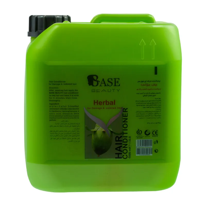 نرم کننده مو بیس بیوتی مدل Herbal حجم 4000 میلی لیتر - تصویر 2