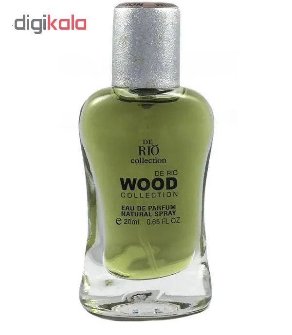 عطر جیبی مردانه ریو کالکشن مدل De Rio Wood Brown حجم 20 میلی لیتر - تصویر 3
