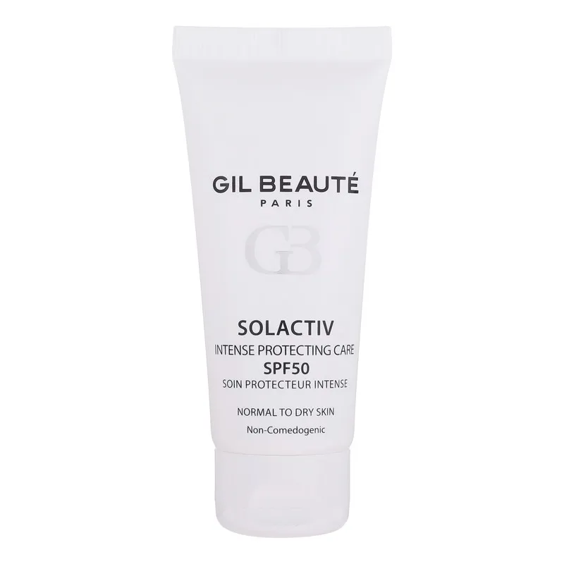 کرم ضد آفتاب بدون رنگ ژیل بوته SPF 50 مدل GB_008 مناسب پوستهای معمولی و خشک حجم 40 میلیلیتر