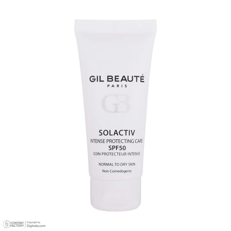 کرم ضد آفتاب بدون رنگ ژیل بوته SPF 50 مدل GB_008 مناسب پوستهای معمولی و خشک حجم 40 میلیلیتر - تصویر 2