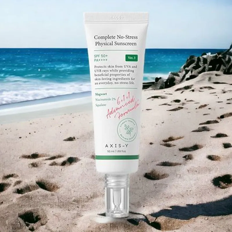 کرم ضد آفتاب بدون رنگ اکسیس وای +SPF 50 مدل Complete No Stress مناسب انواع پوست حجم 50 میلیلیتر - تصویر 5