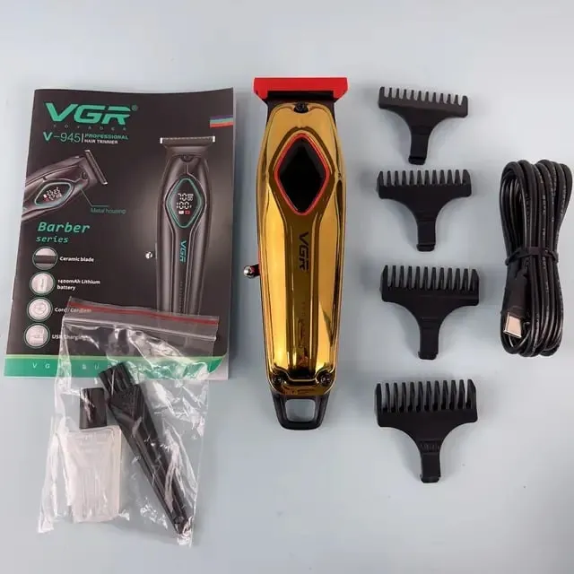 ماشین اصلاح موی سر و صورت وی جی ار مدل V-945 - تصویر 5
