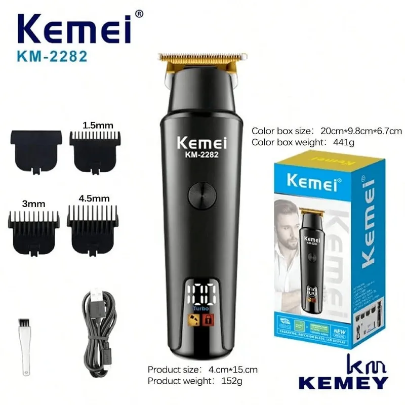 ماشین اصلاح موی سر و صورت کیمی مدل KM-2282 - تصویر 3