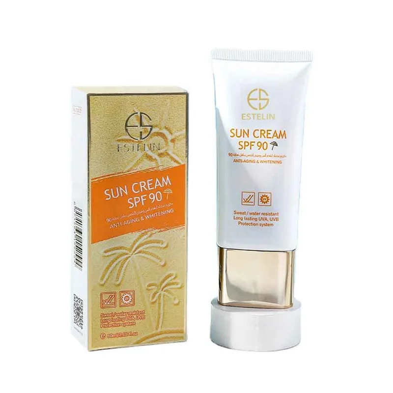 کرم ضد آفتاب بدون رنگ استیلن SPF 90 مدل anti agin مناسب انواع پوست حجم 60 میلیلیتر - تصویر 2