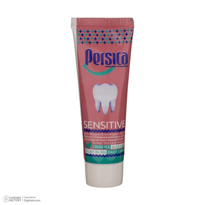 خمیر دندان پرسیکا مدل Sensitive وزن 100 گرم - تصویر 4