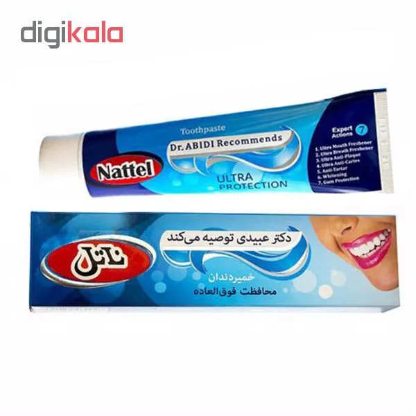 خمیر دندان ناتل مدل Ultra Protection حجم 65 میلی لیتر - تصویر 2