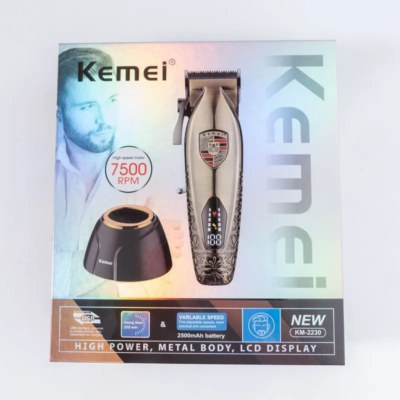 ماشین اصلاح موی سر و صورت کیمی مدل KM-2230 - تصویر 2