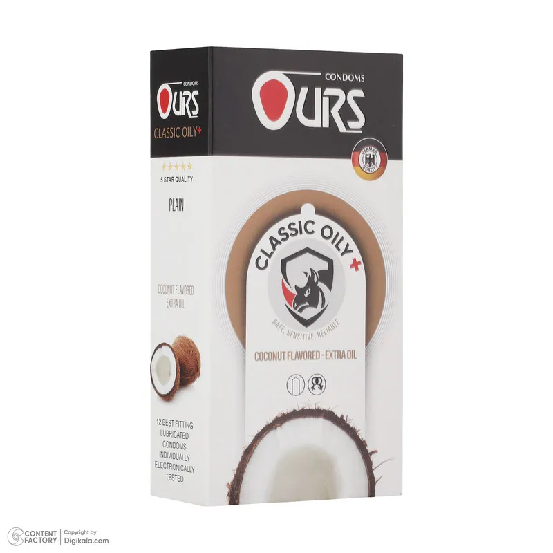 کاندوم اورز مدل Classic Oily بسته 12 عددی - تصویر 4