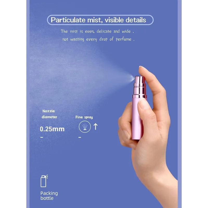 محفظه نگهدارنده عطر مدل 5ML-Refillable-PI - تصویر 5