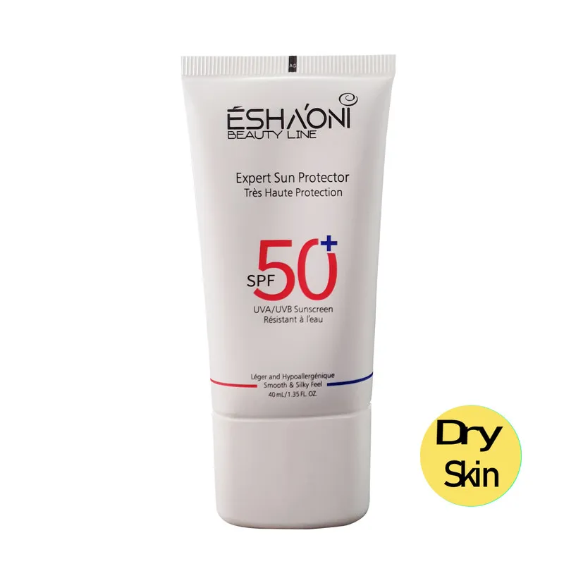 فلوئید ضد آفتاب بدون رنگ اشااونی SPF50 مدل UVA UVB مناسب پوست های خشک و حساس حجم 40 میلیلیتر - تصویر 2