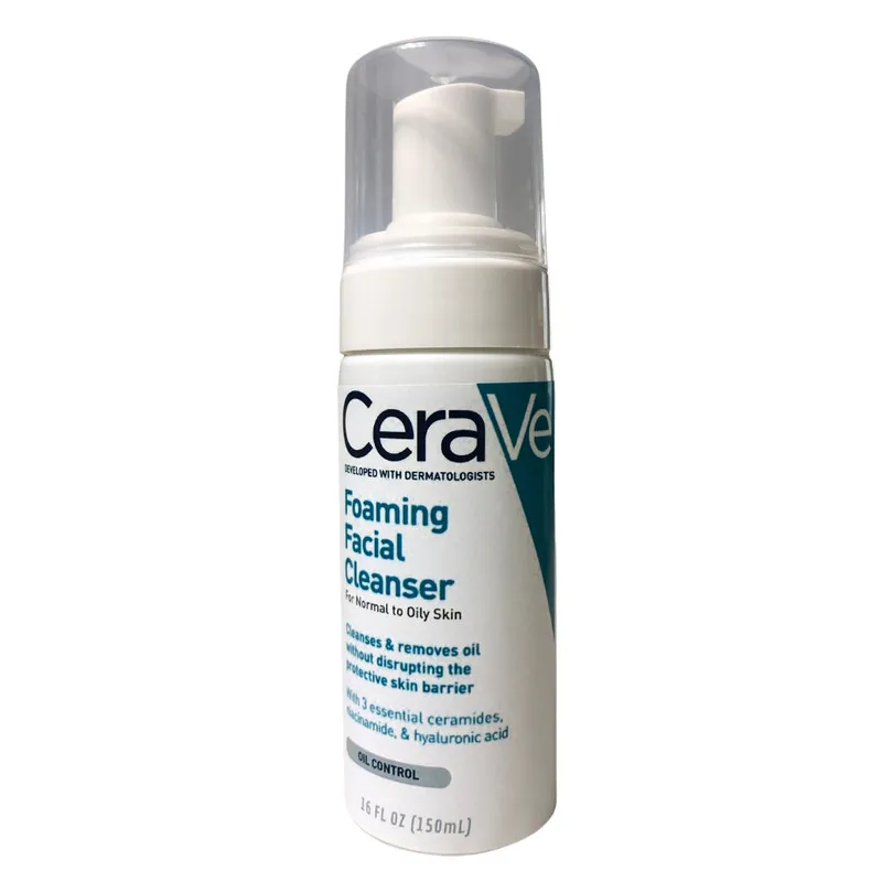 فوم شستشو صورت سراوی مدل ESSENTIAL CIRAMIDES حجم 150 میلی لیتر - تصویر 2