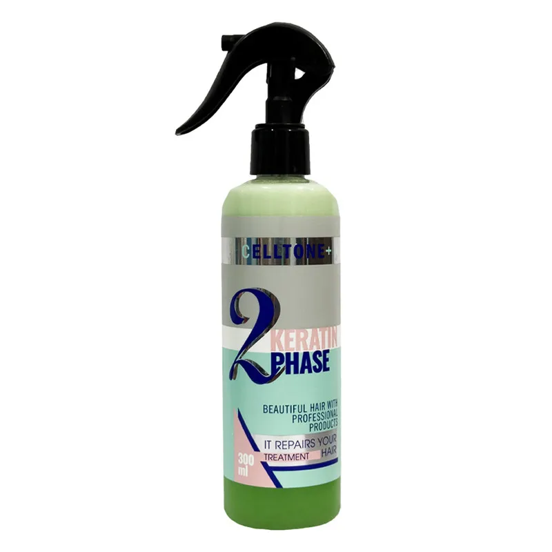 اسپری دو فاز مو سلتون مدل keratin حجم 300 میلی لیتر - تصویر 2