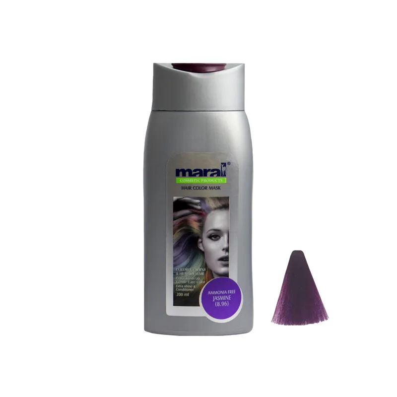 شامپو رنگساژ مارال شماره 8.96 حجم 200 میلی لیتر رنگ جاسمین - تصویر 2