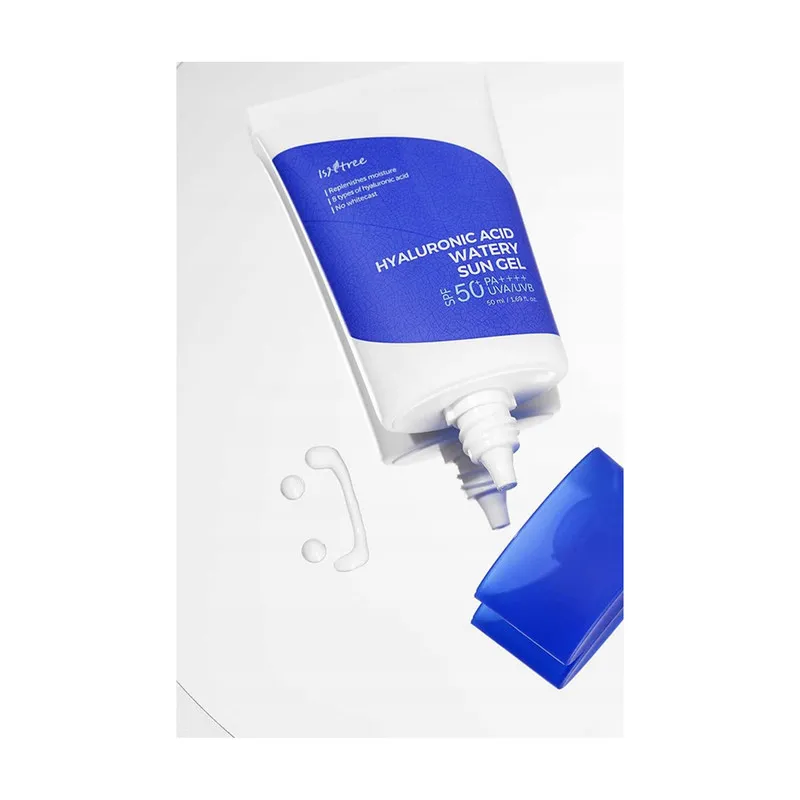 ژل ضد آفتاب بدون رنگ ایزنتری SPF 50 مدل هیالورونیک اسید مناسب پوستهای خشک و حساس حجم 50 میلیلیتر - تصویر 6