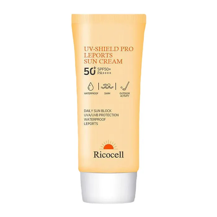 کرم ضد آفتاب بدون رنگ ریکاسل SPF 50 مدل روزانه مناسب انواع پوست حجم 70 میلیلیتر
