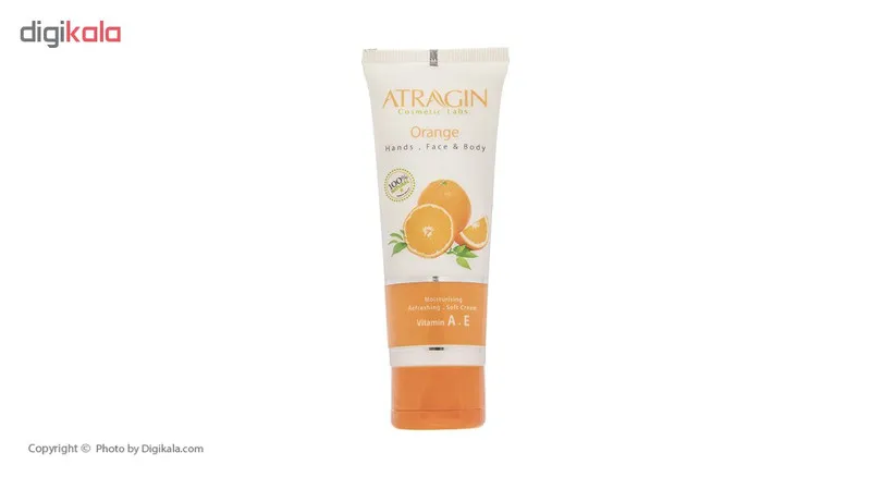 کرم مرطوب کننده عطراگین مدل Orange حجم 75 میلی لیتر - تصویر 2