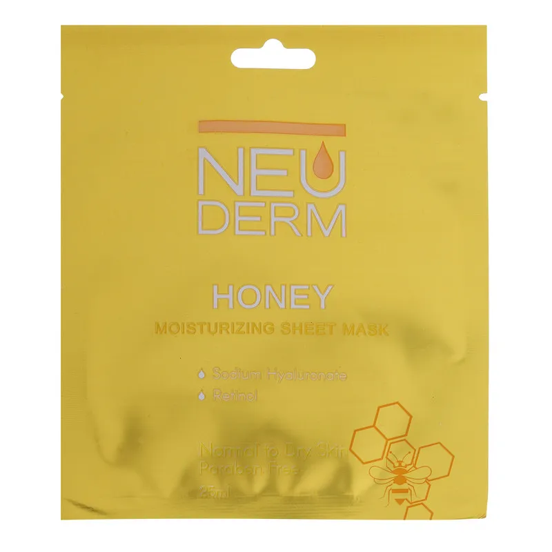 ماسک صورت نئودرم مدل Honey حجم 25 میلی لیتر