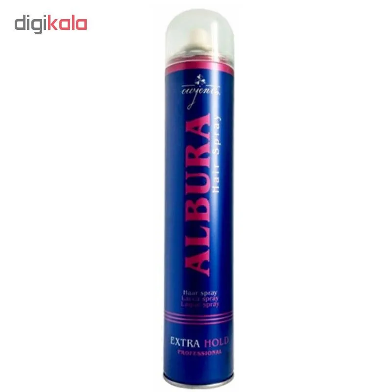 اسپری حالت دهنده مو آلبورا مدل Extra Hold حجم 500 میلی لیتر - تصویر 2