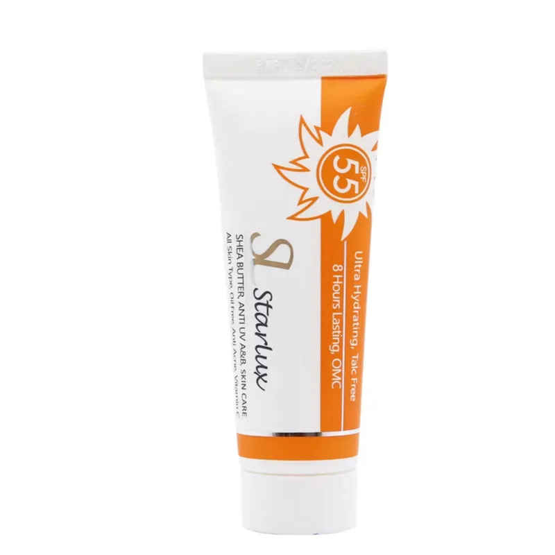 کرم ضد آفتاب بدون رنگ استار لوکس SPF 55 مدل Uv مناسب انواع پوست حجم 50 میلیلیتر - تصویر 2