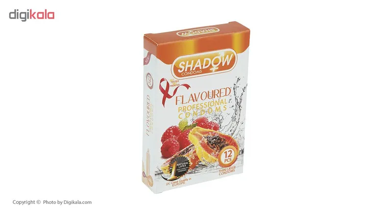 کاندوم شادو مدل Flavoured بسته 12 عددی - تصویر 3