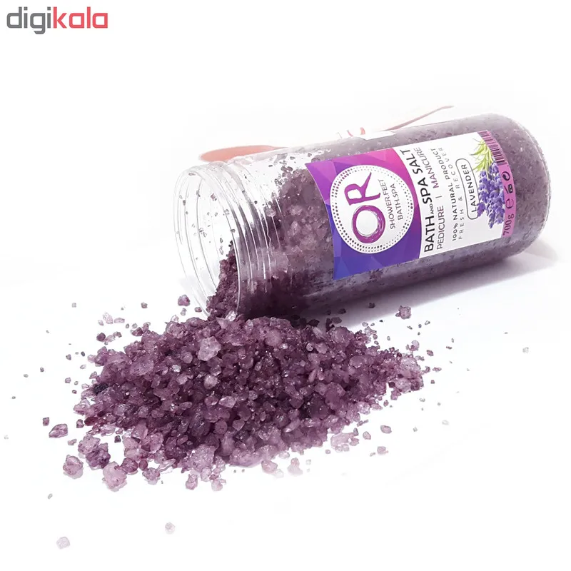 نمک حمام اور مدل Lavender وزن 800 گرم - تصویر 2