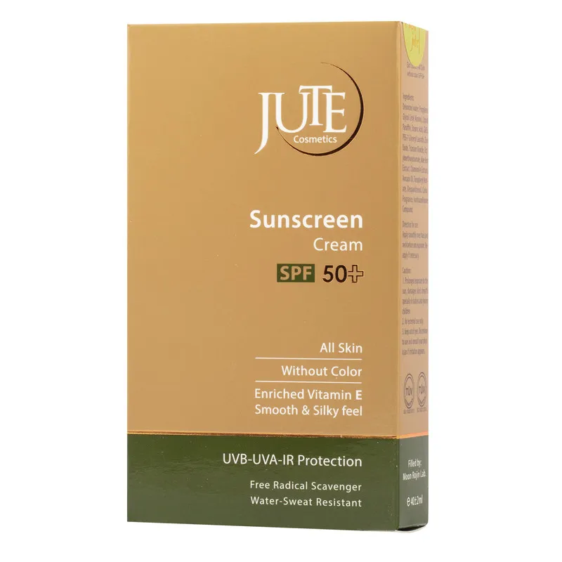 کرم ضد آفتاب بدون رنگ ژوت SPF 50 مدل W C مناسب انواع پوست حجم 40 میلیلیتر - تصویر 2