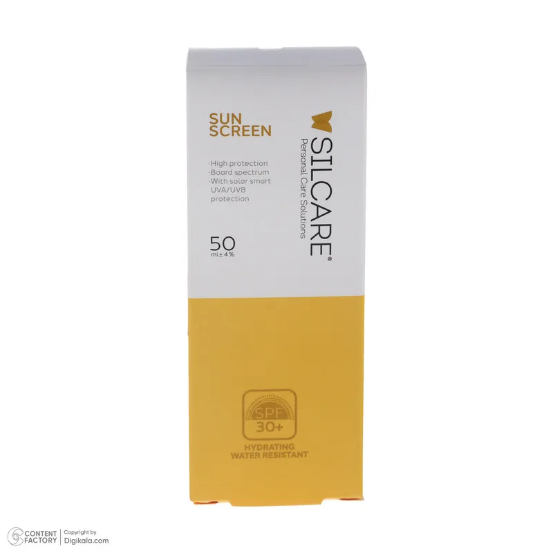 کرم ضد آفتاب بدون رنگ سیلکِر +SPF 30 مدل sun protect مناسب انواع پوست حجم 50 میلیلیتر - تصویر 6