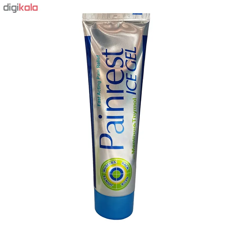 ژل ضد درد موضعی پین رست مدل ICE GEL حجم 100 میلی‌لیتر با اثر خنک‌کنندگی منتول و تیمول، تسکین سریع اسپاسم، کوفتگی، کشیدگی عضلات، آرتریت و دردهای ورزشی، حاوی ویتامین E و B5، مناسب انواع پوست - تصویر 3