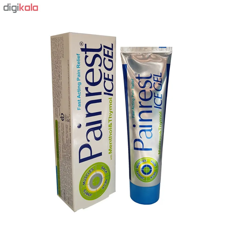 ژل ضد درد موضعی پین رست مدل ICE GEL حجم 100 میلی‌لیتر با اثر خنک‌کنندگی منتول و تیمول، تسکین سریع اسپاسم، کوفتگی، کشیدگی عضلات، آرتریت و دردهای ورزشی، حاوی ویتامین E و B5، مناسب انواع پوست - تصویر 4