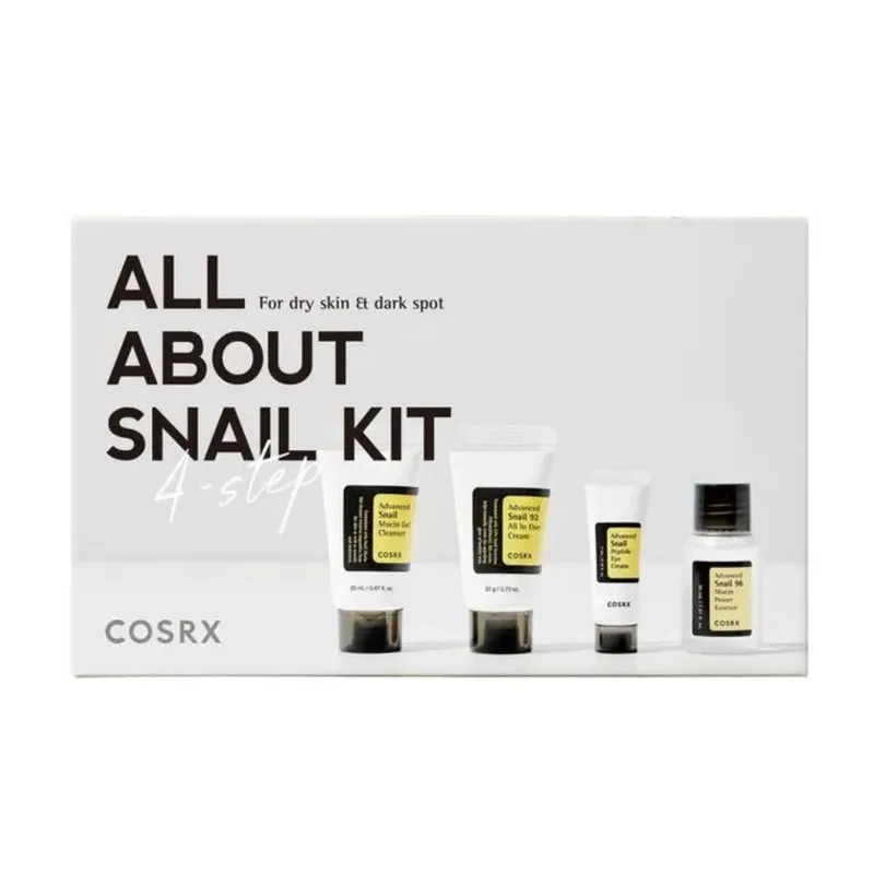 مجموعه مراقبت از پوست کوزارکس مدل snail-kit بسته 4 عددی - تصویر 2