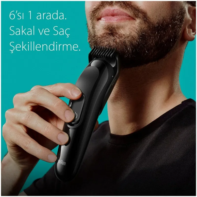 ماشین اصلاح موی سر و صورت براون مدل mgk3 - تصویر 4