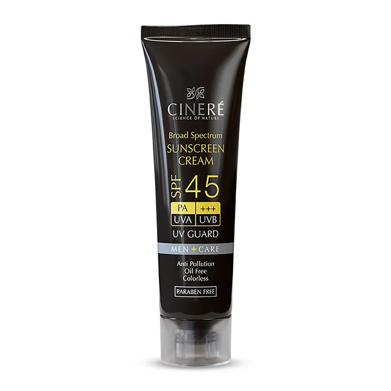 کرم ضدآفتاب آقايان SPF45 سینره، حجم 50 میلیلیتر - تصویر 5