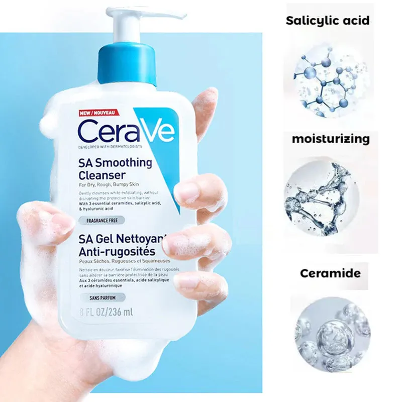 ژل شستشو صورت سراوی مدل SA-gel حجم 236 میلی لیتر - تصویر 3