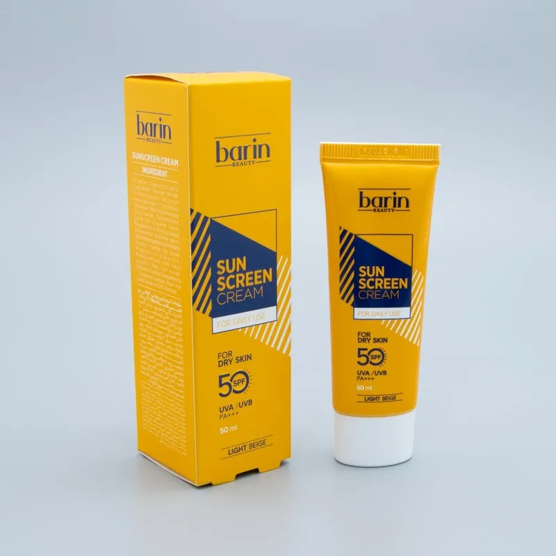 کرم ضد آفتاب رنگی بارین بیوتی SPF 50 مدل LB مناسب پوست های خشک حجم 50 میلی لیتر - تصویر 2