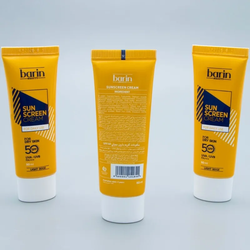 کرم ضد آفتاب رنگی بارین بیوتی SPF 50 مدل LB مناسب پوست های خشک حجم 50 میلی لیتر - تصویر 3