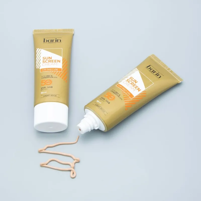 کرم ضد آفتاب رنگی بارین بیوتی SPF 50 مدل LB مناسب پوست های چرب و مختلط حجم 50 میلی لیتر - تصویر 2