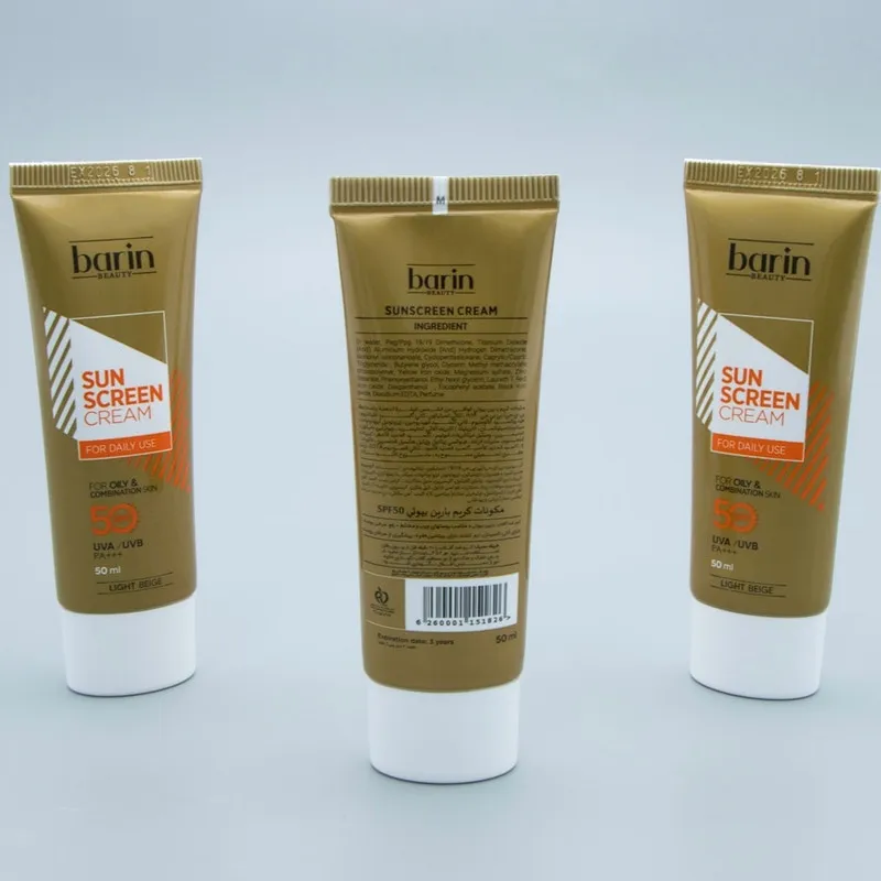 کرم ضد آفتاب رنگی بارین بیوتی SPF 50 مدل LB مناسب پوست های چرب و مختلط حجم 50 میلی لیتر - تصویر 4