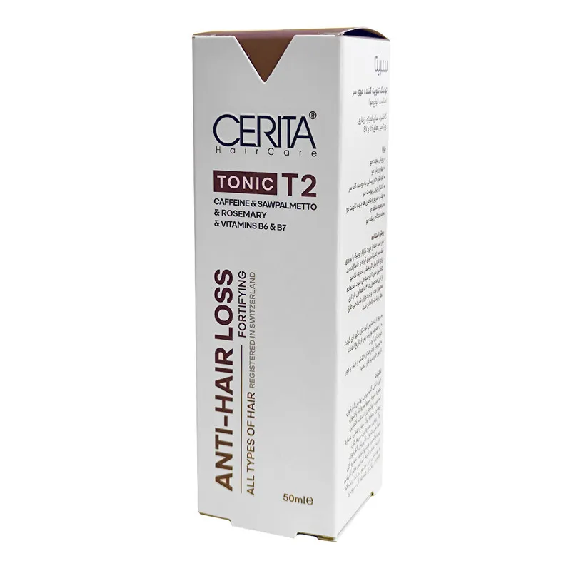 تونیک تقویت کننده مو سریتا مدل T2 حجم 50 میلی لیتر - تصویر 3