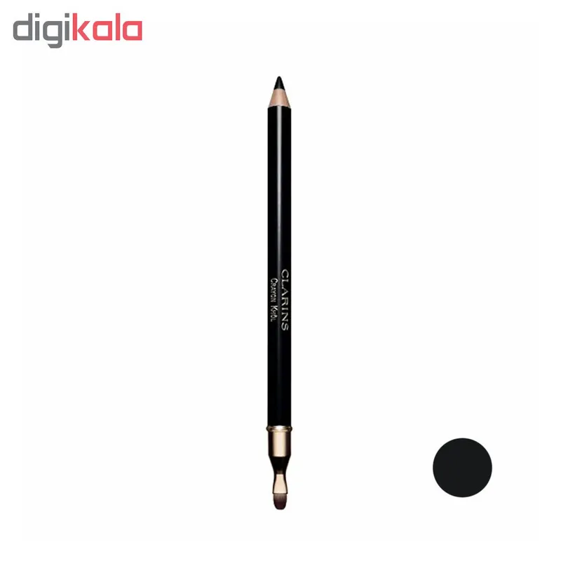 مداد چشم کلارنس مدل Crayon Khol Long-lasting شماره 07 - تصویر 2