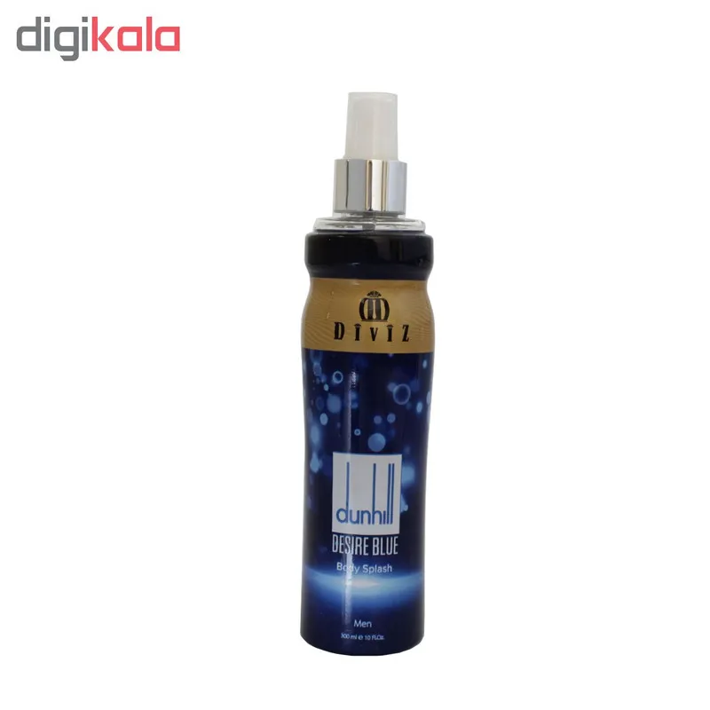 بادی اسپلش مردانه دیوایز مدل Dunhill Desire Blue حجم 300 میلی لیتر - تصویر 2
