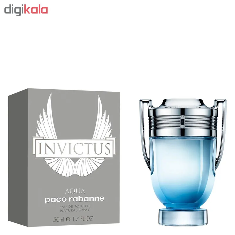 ادو تویلت مردانه پاکو رابان مدل Invictus Aqua حجم 50 میلی لیتر - تصویر 2