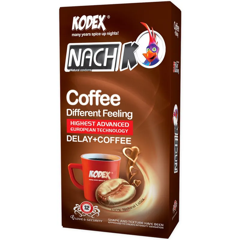 کاندوم ناچ کدکس مدل Coffee Delay بسته 12 عددی به همراه کاندوم ناچ کدکس مدل CLASSIC 0.03 بسته 12 عددی - تصویر 2