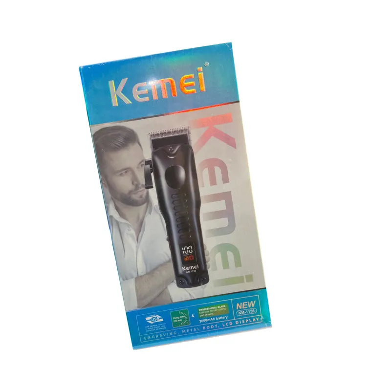 ماشین اصلاح موی سر و صورت شارژی کیمی مدل KM-1136 - تصویر 6